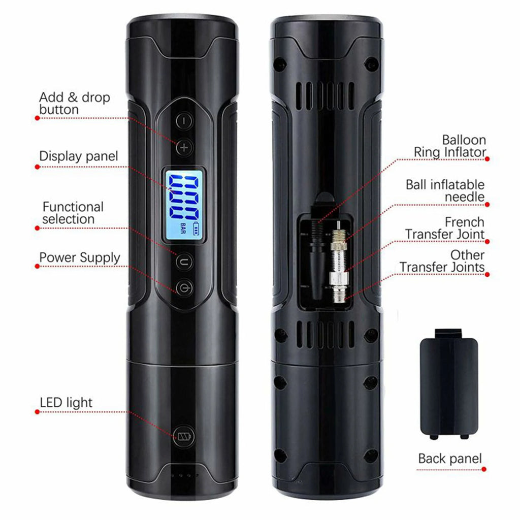 Air Pump 300PSI 12V Mini Air Compressor Auto Car Electric Tire Air Inflator Pump Mini Air Compressor Mini Car Air Compressor