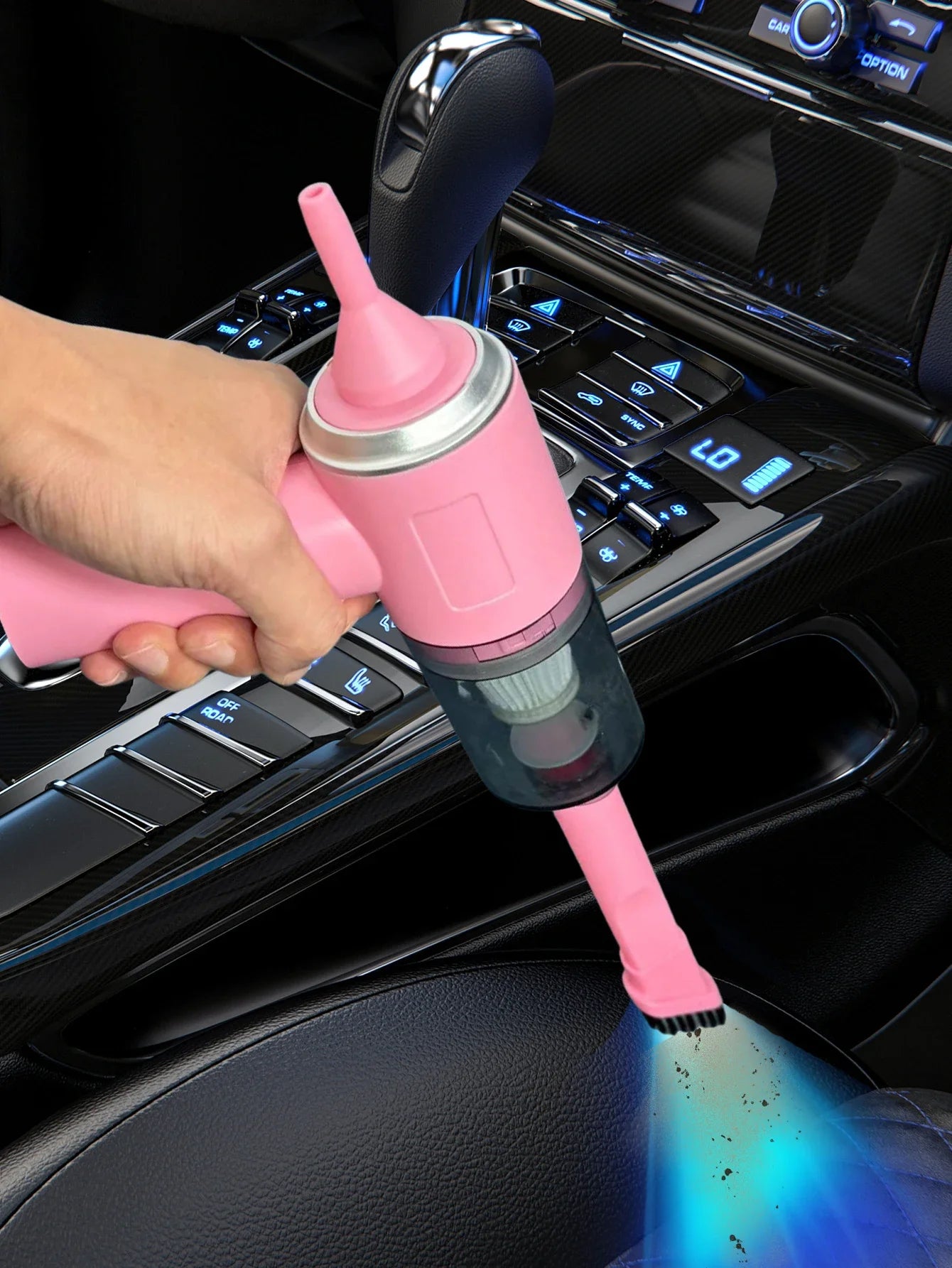 Your Car's Secret Weapon. Portable Mini Vac Cleaner Reaches Every Crevice - No Cord, No Mess.