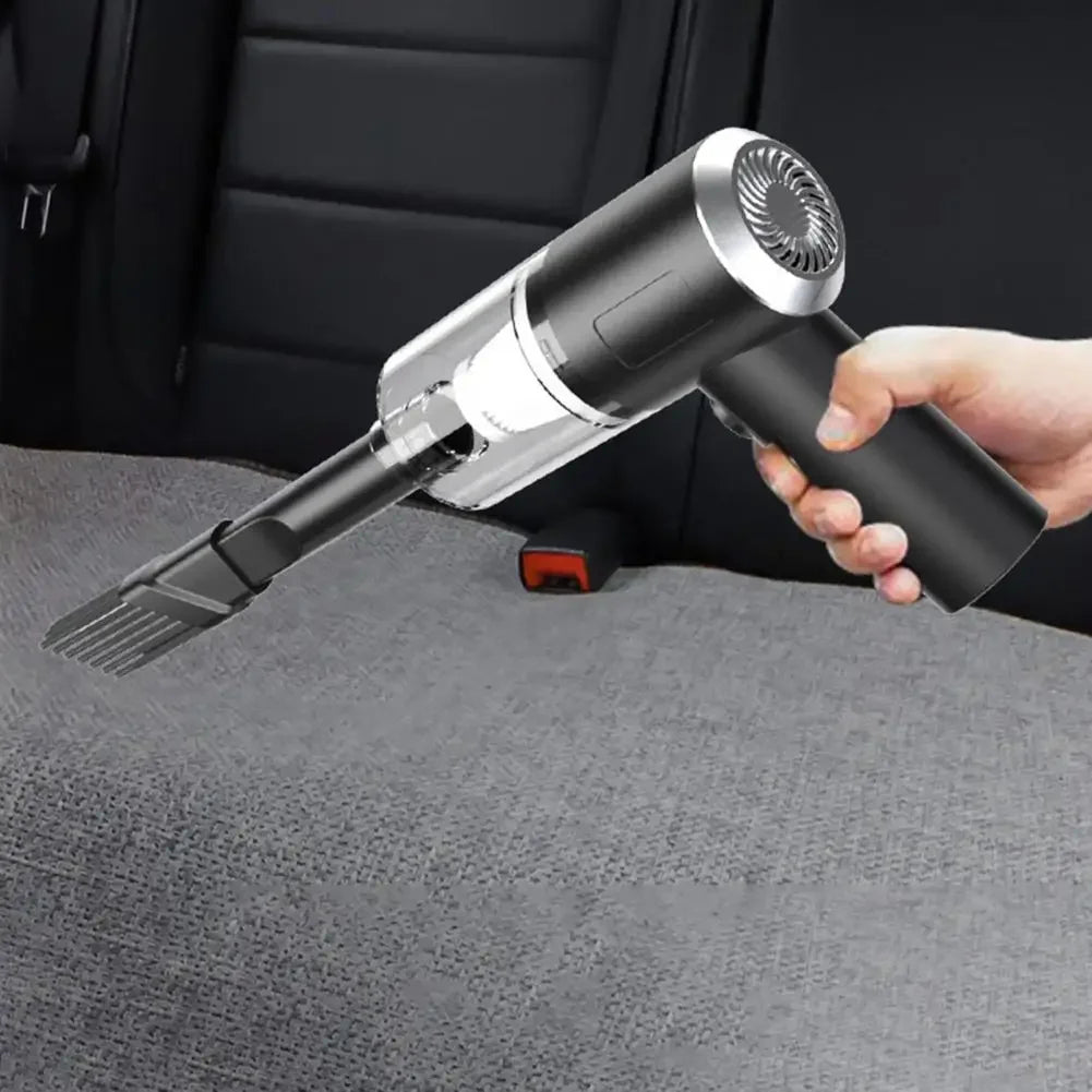 Your Car's Secret Weapon. Portable Mini Vac Cleaner Reaches Every Crevice - No Cord, No Mess.