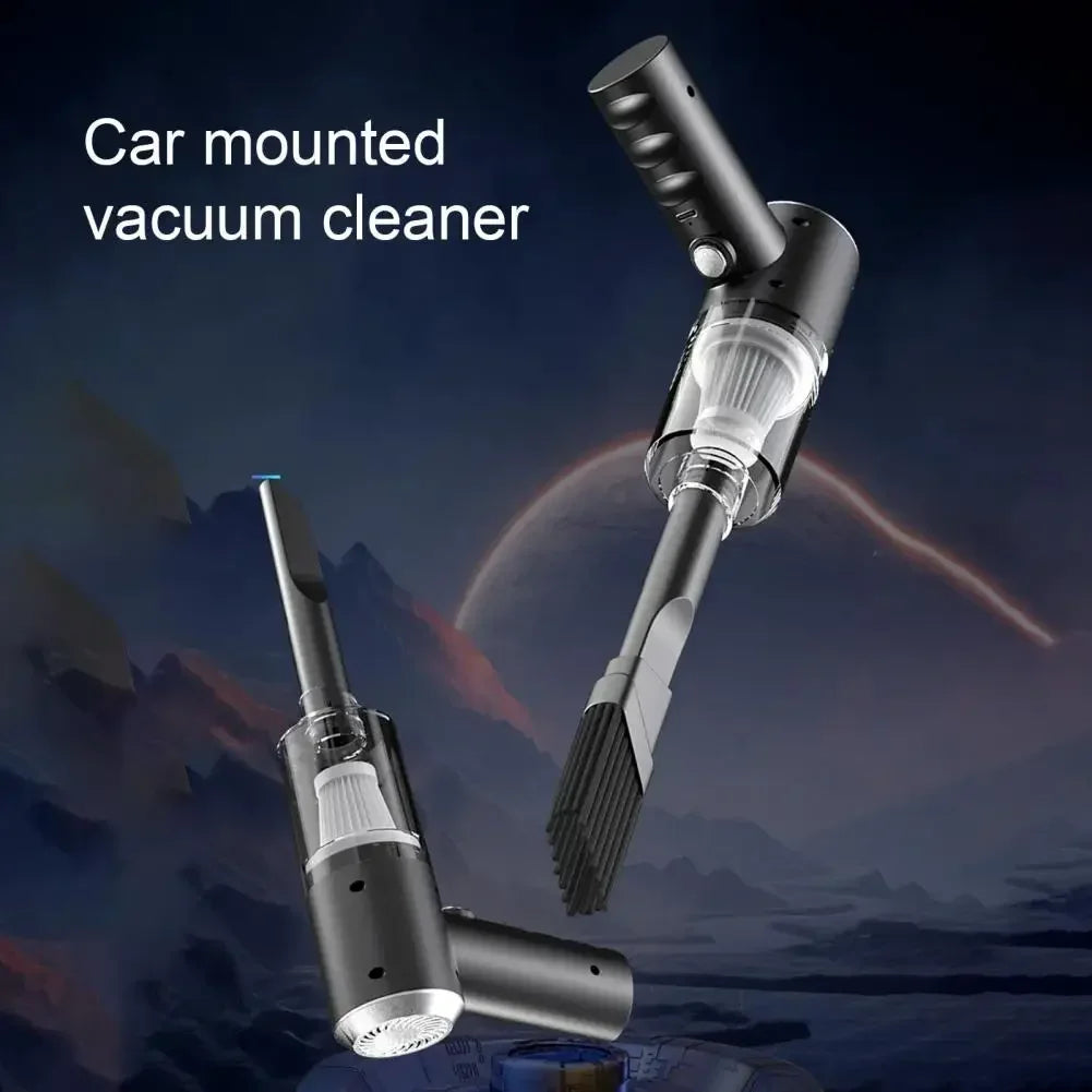 Your Car's Secret Weapon. Portable Mini Vac Cleaner Reaches Every Crevice - No Cord, No Mess.