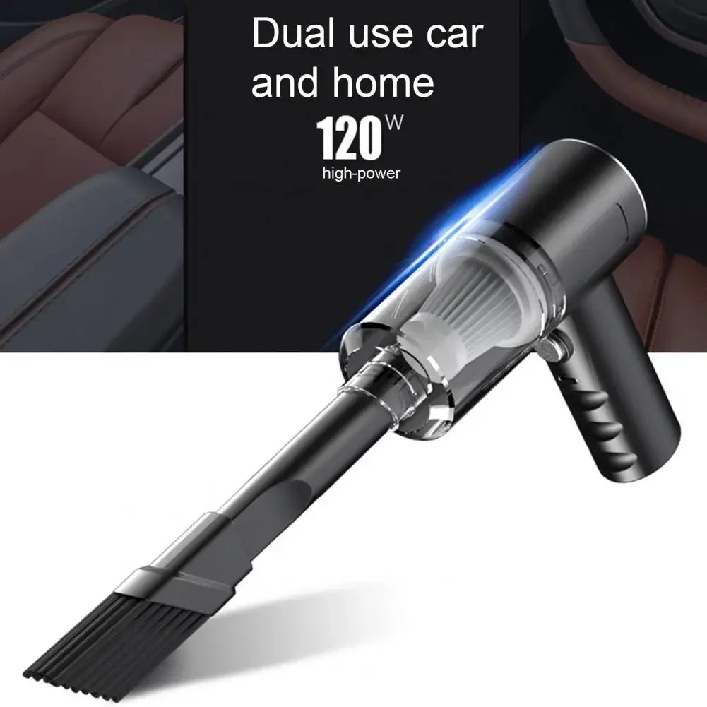 Your Car's Secret Weapon. Portable Mini Vac Cleaner Reaches Every Crevice - No Cord, No Mess.