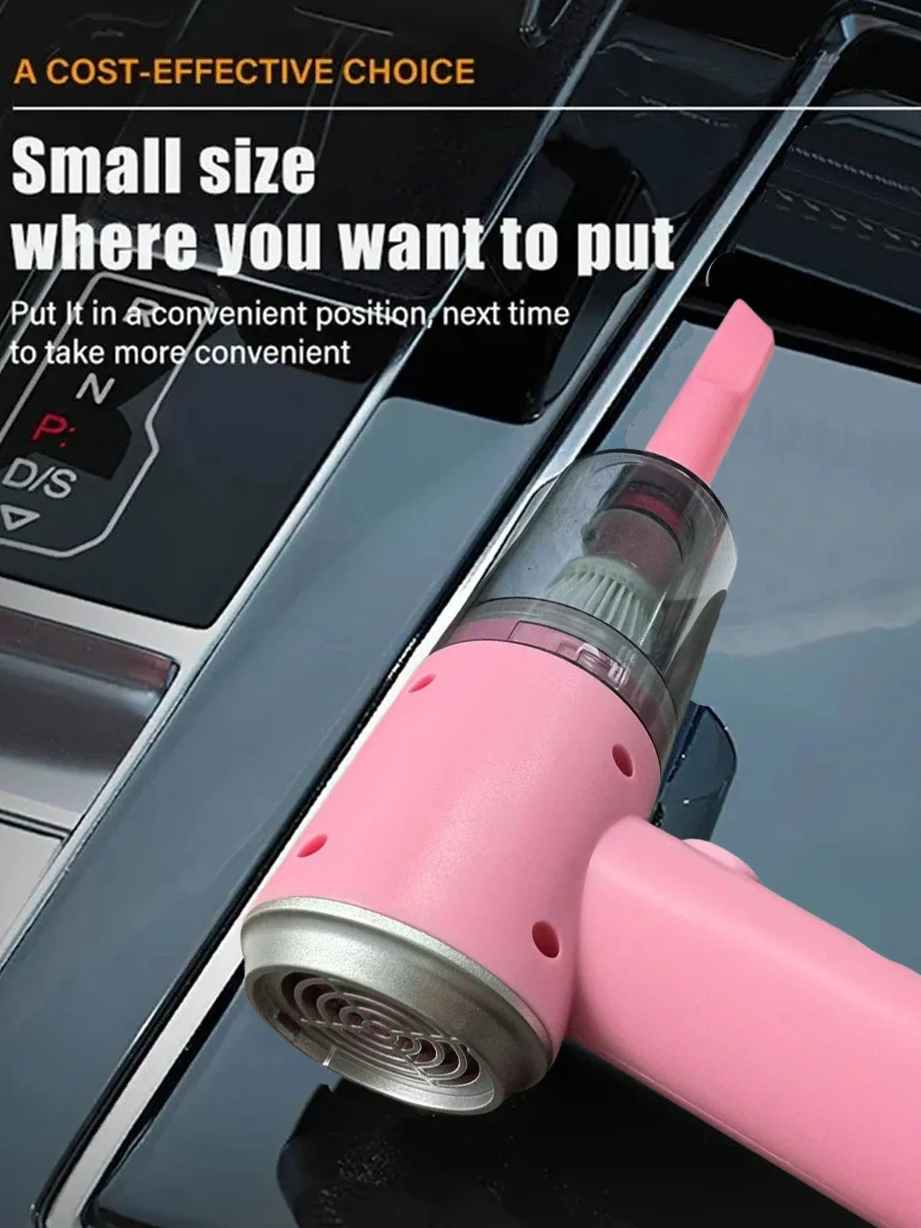 Your Car's Secret Weapon. Portable Mini Vac Cleaner Reaches Every Crevice - No Cord, No Mess.