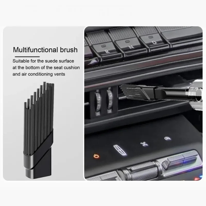 Your Car's Secret Weapon. Portable Mini Vac Cleaner Reaches Every Crevice - No Cord, No Mess.